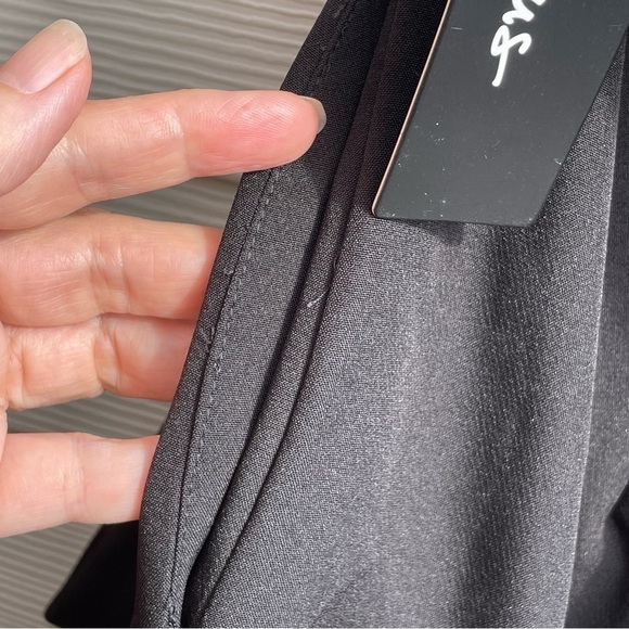 Lulu's Won A Heart Strapless Wide Leg Jumpsuit in black size medium - Picture 15 of 16